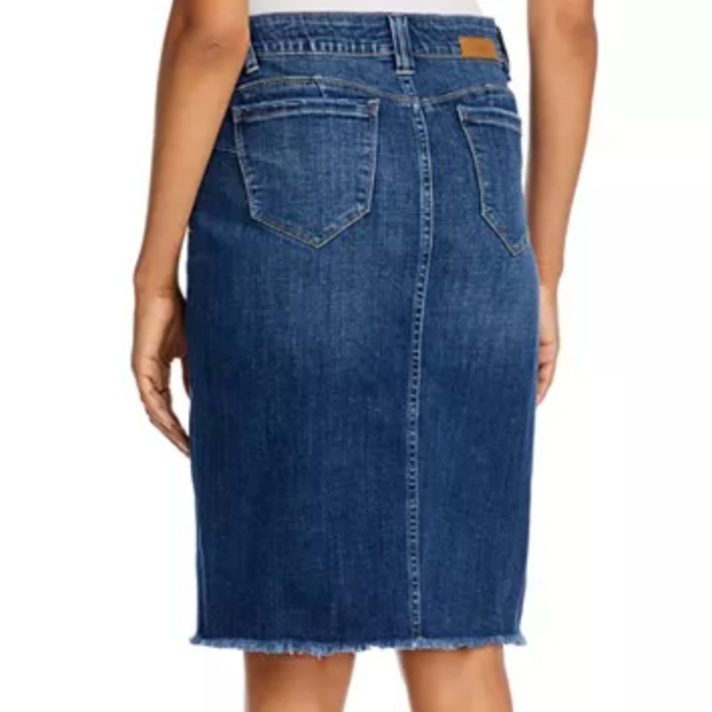 Jag Jeans Betty Denim Pencil Skirt Thorne Blue